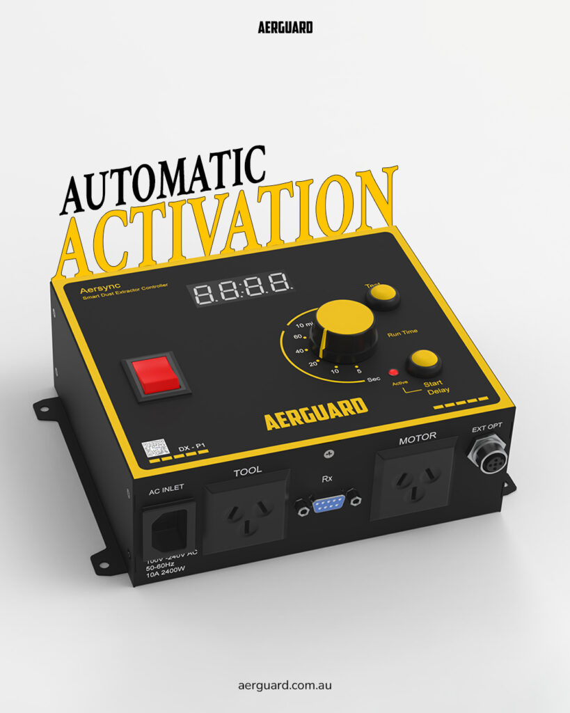 Aersync automatic vacuum switch (smart dust extractor controller)
